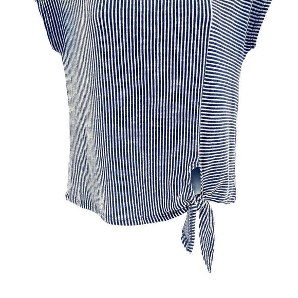 Caution To The Wind Striped Knot Top - Picture 4 of 5